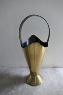 Vintage Mécap Brass Umbrella Stand