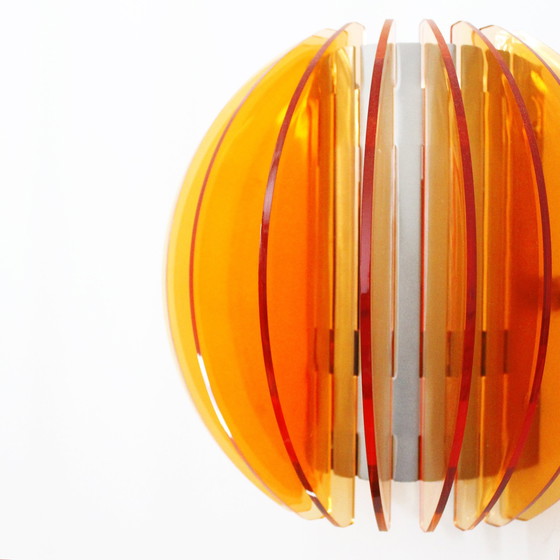 Image 1 of Orange Acryl Wall Lamp