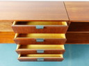 2 x  DHS-20 sideboard teak herbert hirche holzäpfel KG 50er jahre
