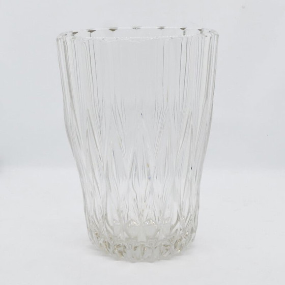 Image 1 of Vintage glass vase by Jiří Řepásek for Poděbrady, Czechoslovakia 1960s