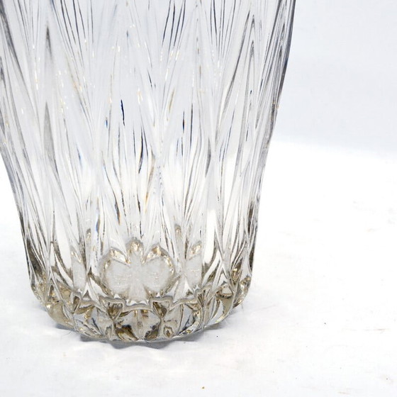 Image 1 of Vintage glass vase by Jiří Řepásek for Poděbrady, Czechoslovakia 1960s