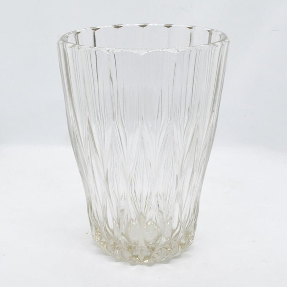 Image 1 of Vintage glass vase by Jiří Řepásek for Poděbrady, Czechoslovakia 1960s