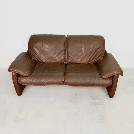 Image 1 of Leather sofa two-seater DS61 from De Sede