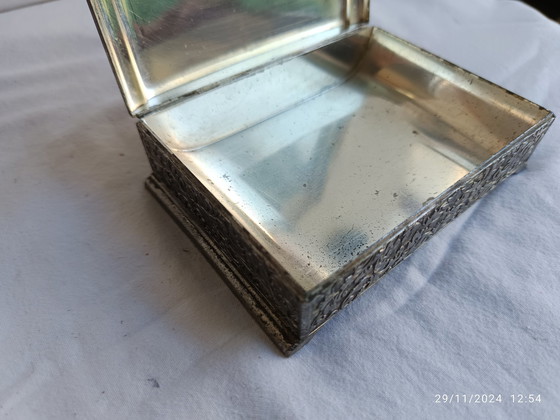 Image 1 of Jewelry Box - Plated Bronze France - Art Nouveau - 1920-1930