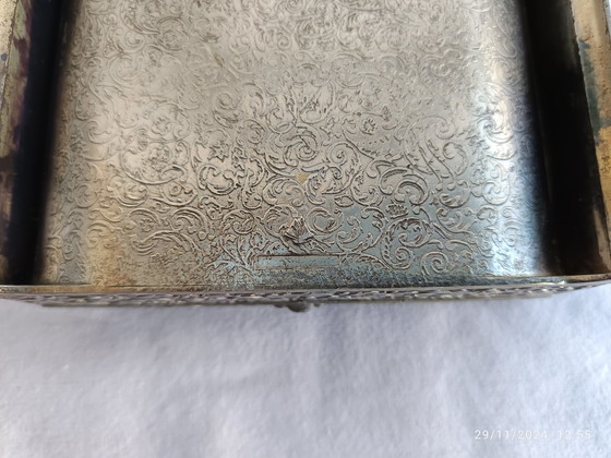 Image 1 of Jewelry Box - Plated Bronze France - Art Nouveau - 1920-1930