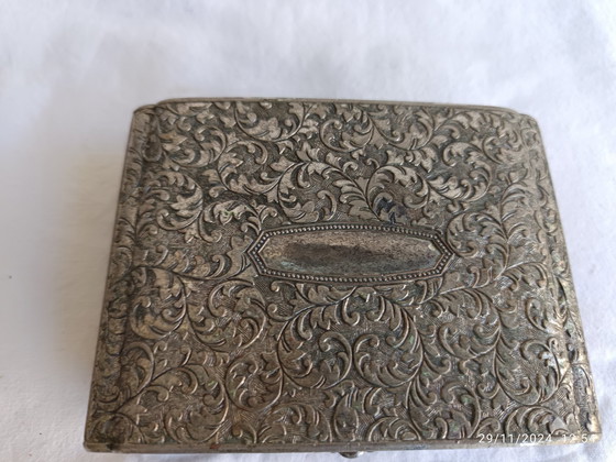 Image 1 of Jewelry Box - Plated Bronze France - Art Nouveau - 1920-1930