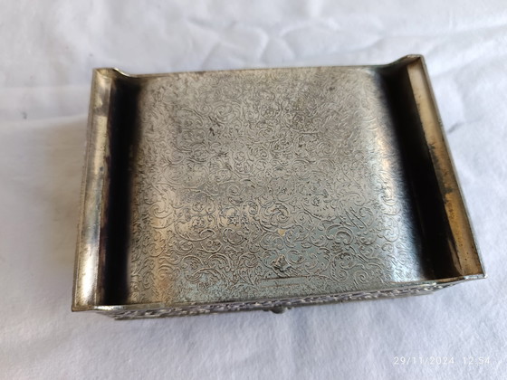 Image 1 of Jewelry Box - Plated Bronze France - Art Nouveau - 1920-1930