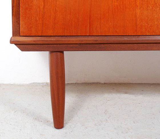 Image 1 of Danish design high chest of drawers in teak, 1960s