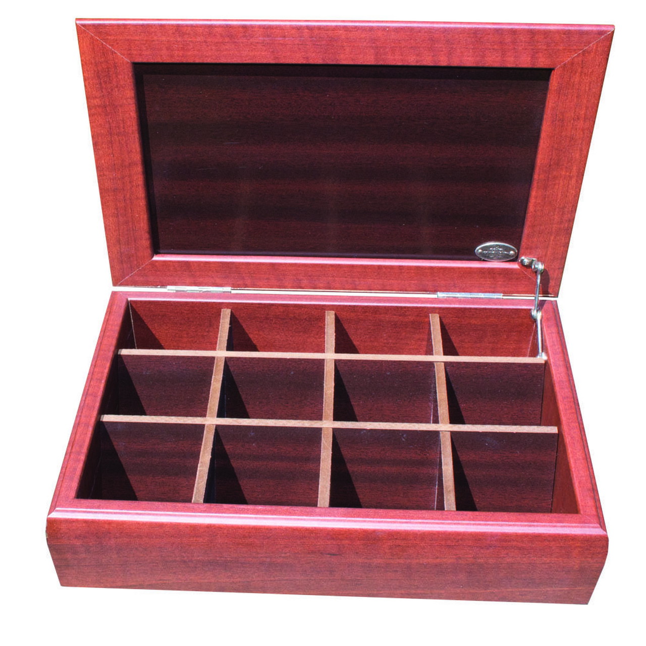 Large Hazorfim Wooden Tea Box With Sterling Silver Cover | €450