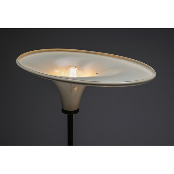 Image 1 of Italian vintage yellow & black floor lamp, 1950s