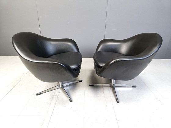 Image 1 of Mid Century Club  Chairs, 1960S