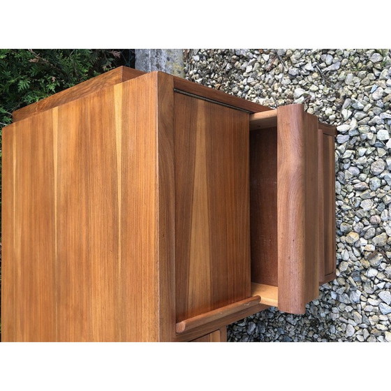 Image 1 of Vintage modernist teak desk, 1950