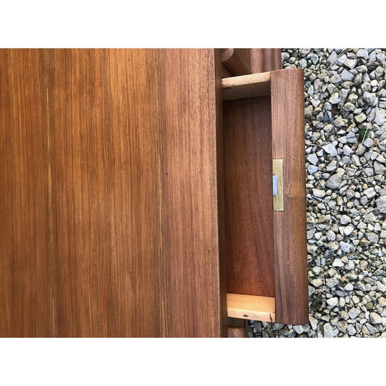 Image 1 of Vintage modernist teak desk, 1950