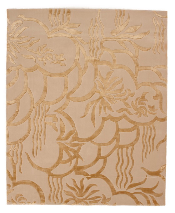 Image 1 of House of Rugs - Gold Shine Abstract