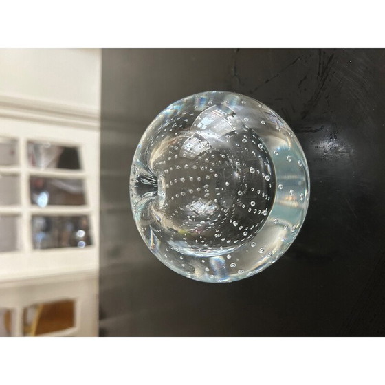Image 1 of Vintage bubble-crystal soliflore, 1960