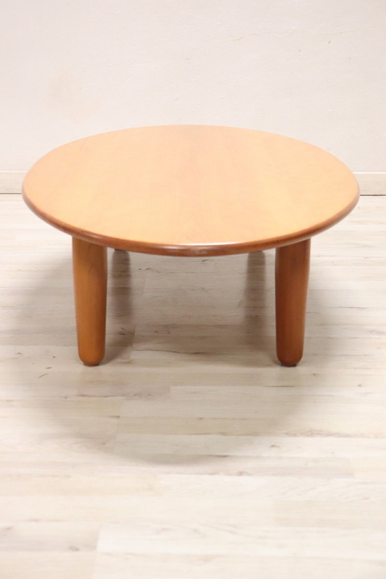 Image 1 of Large Oval Coffee Table By Cassina, 1980S