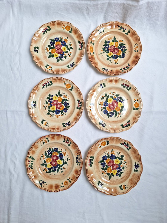 Image 1 of 6x Longchamp Dinner plates