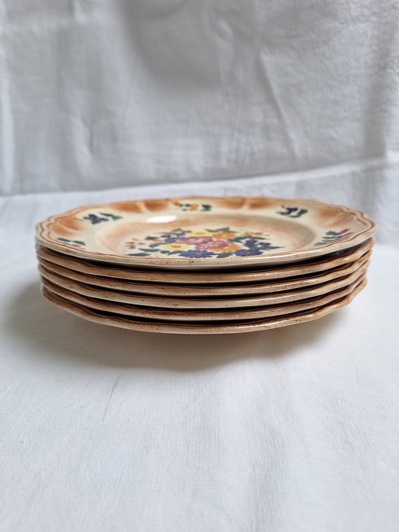 Image 1 of 6x Longchamp Assiettes plate