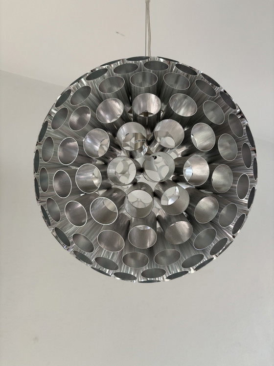 Image 1 of Lampada a sospensione Kenwell Lightning Space Age, anni '70