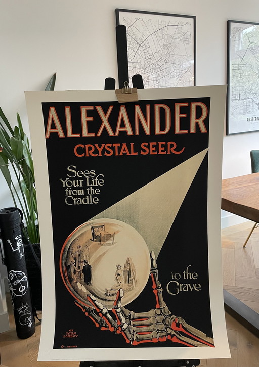 C. Alexander (1880-1954), Crystal Seer… 1915, Copyright Èditions Langlaude 2017