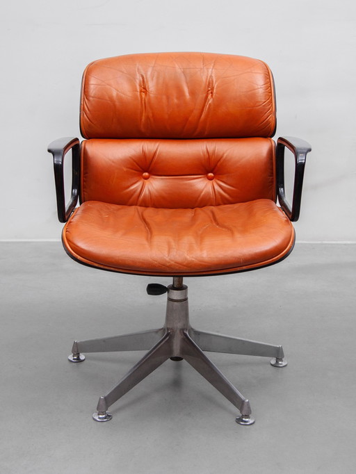 Executive Desk Chair, Terni Series, Designed By Ico & Louisa Parisi For Mim