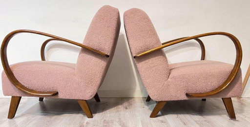 Pair of Armchairs by Jindřich Halabala