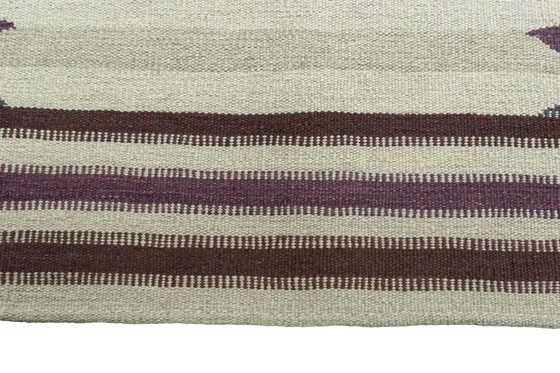 Image 1 of Kilim Fars de diseñador tejido a mano – 124 x 116 cm (Nuevo)