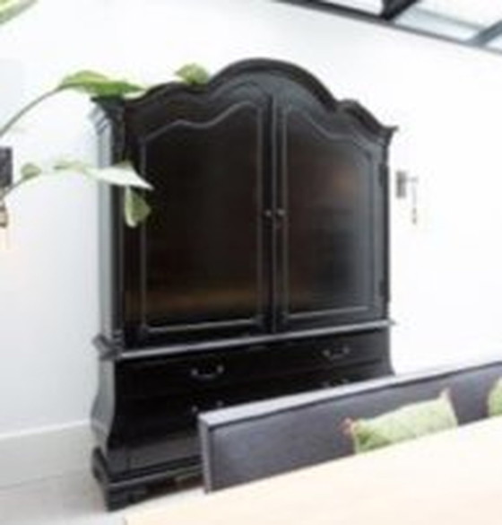 Image 1 of Belly Cabinet Black Modern