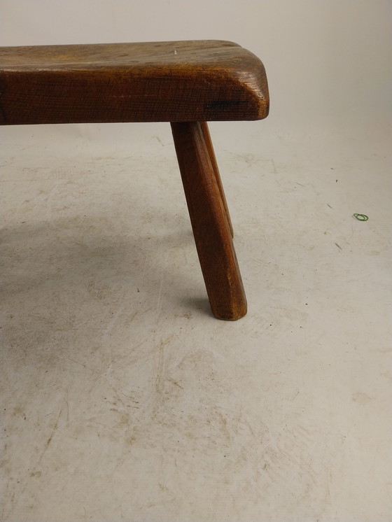 Image 1 of 1 X Brutalist Side Table Or Bench 1970'S