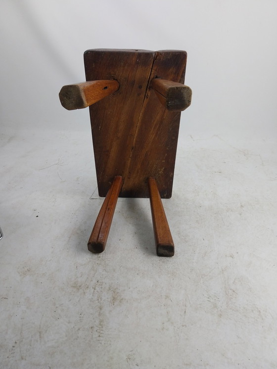 Image 1 of 1 X Brutalist Side Table Or Bench 1970'S