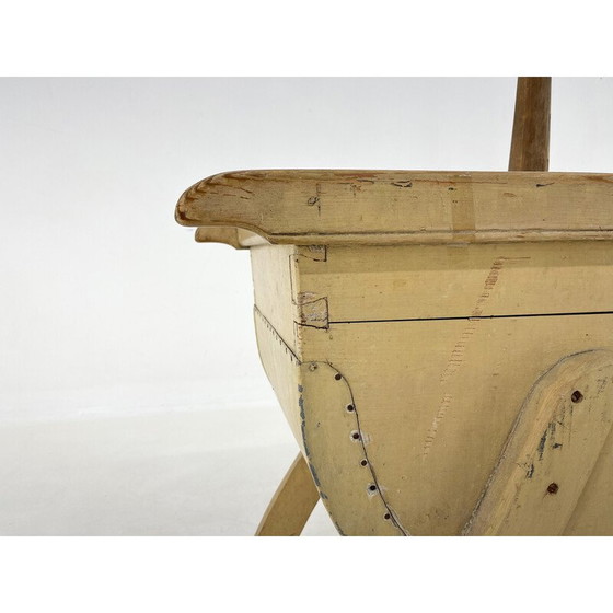 Image 1 of Vintage wooden washing mashine, 1900s