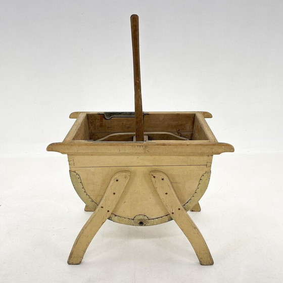 Image 1 of Vintage wooden washing mashine, 1900s