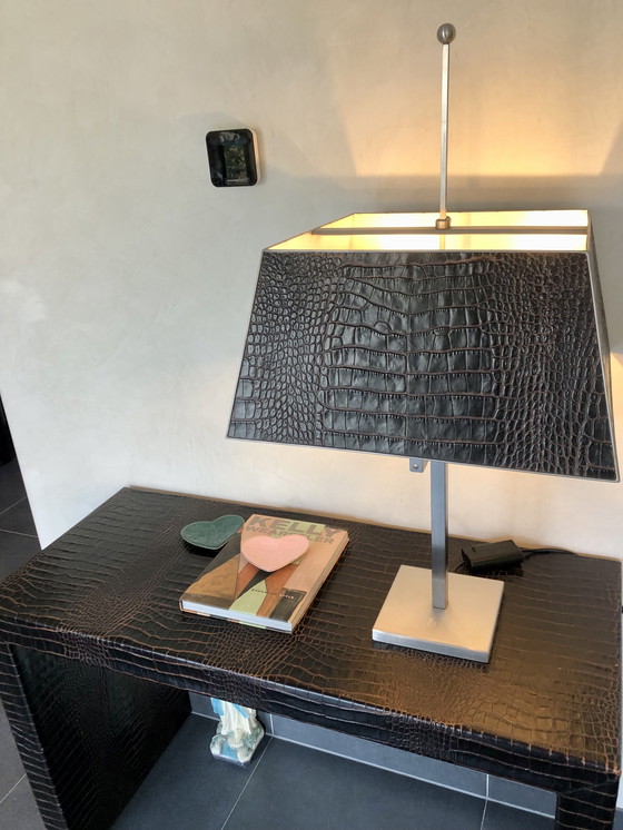 Image 1 of Philipp Plein Paris Croco console + table lamp