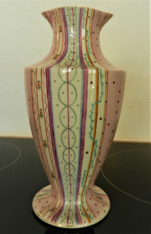 Antique Fürstenberg porcelain vase amphora carafe