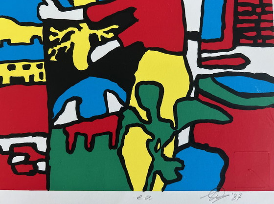 Image 1 of Screen print Willy De Houck