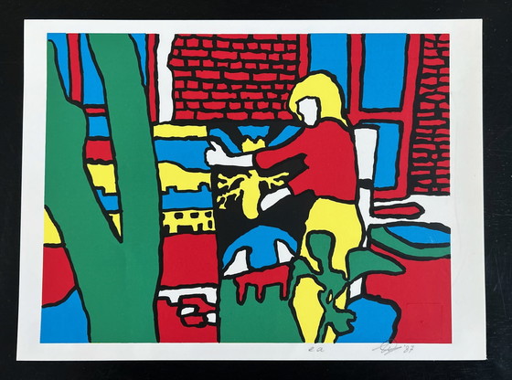 Image 1 of Screen print Willy De Houck