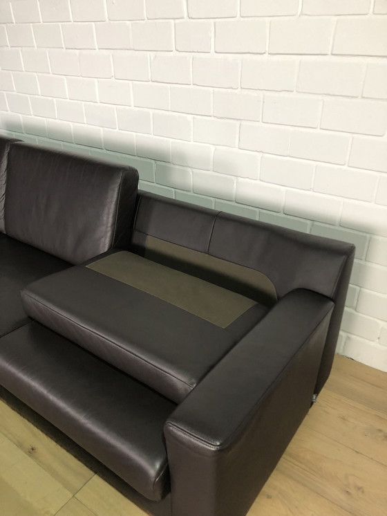 Image 1 of Leather sofa U stool leather couch leather corner sofa sofa couch corner sofa