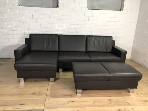 Leather sofa U stool leather couch leather corner sofa sofa couch corner sofa