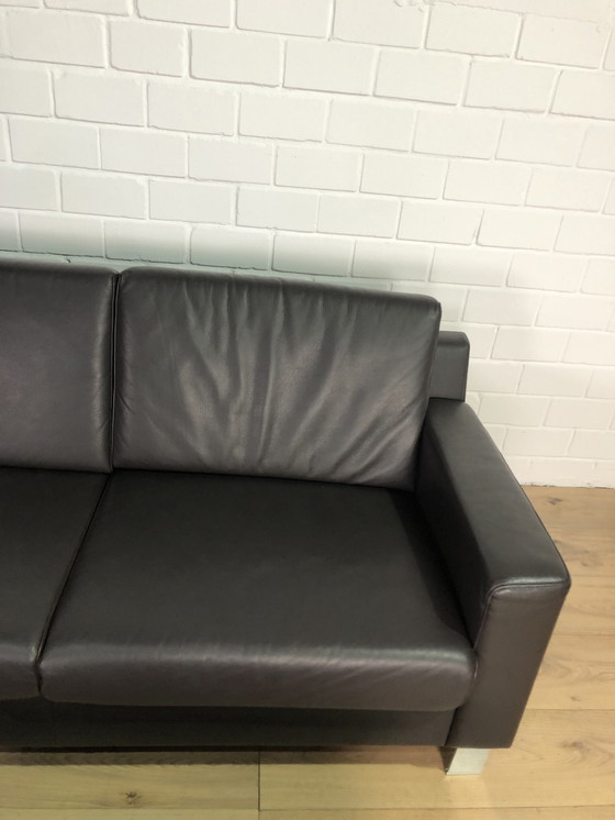 Image 1 of Leather sofa U stool leather couch leather corner sofa sofa couch corner sofa