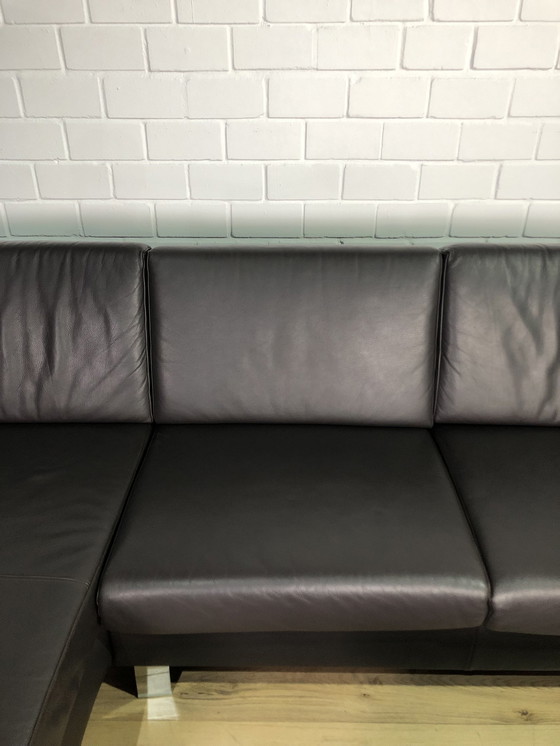 Image 1 of Leather sofa U stool leather couch leather corner sofa sofa couch corner sofa