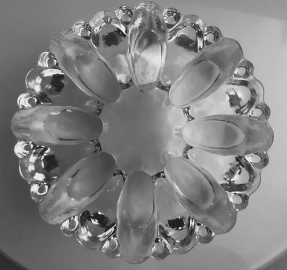 Image 1 of Georgshutte W. Germany 1970 Tea Warmer Rechaud Crystal