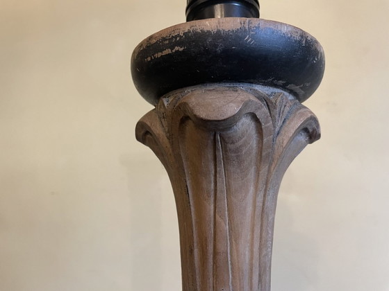 Image 1 of 19th Century Lamp Base With Acanthus Leaves French