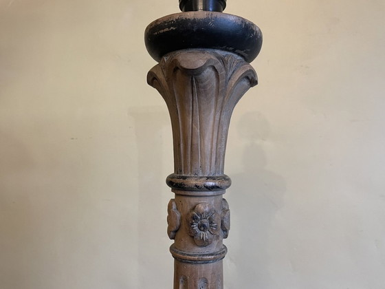 Image 1 of 19th Century Lamp Base With Acanthus Leaves French