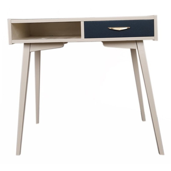 Image 1 of Scrivania ungherese in metallo e legno - anni '60