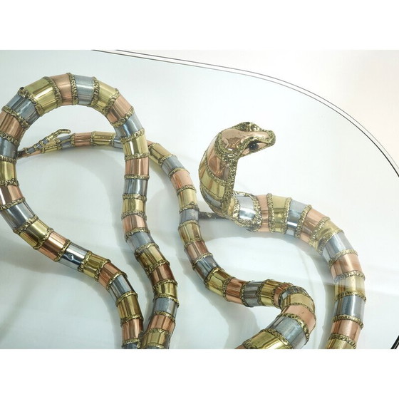 Image 1 of Cobra vintage coffee table by Isabelle Faure, 1970