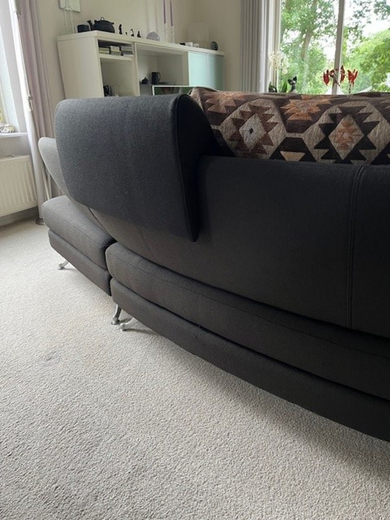 Image 1 of Rolf Benz sofa model 222 (black)