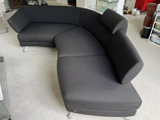 Image 1 of Rolf Benz sofa model 222 (black)