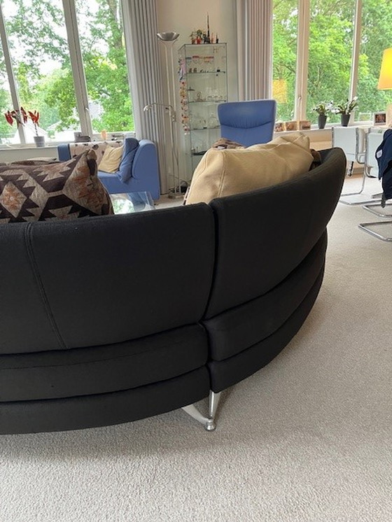 Image 1 of Rolf Benz sofa model 222 (black)