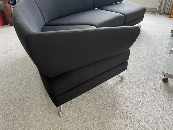 Image 1 of Rolf Benz sofa model 222 (black)