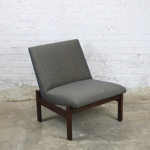 Fu04" Fireside Chair And Matching Ottoman By Yngve Ekström For Pastoe 1960S